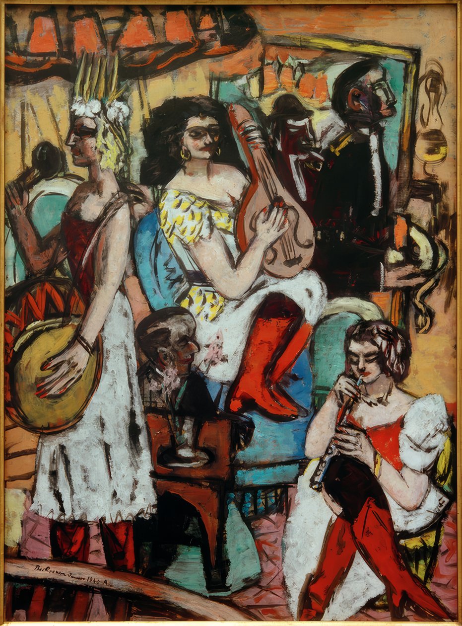 Dameskapel door Max Beckmann