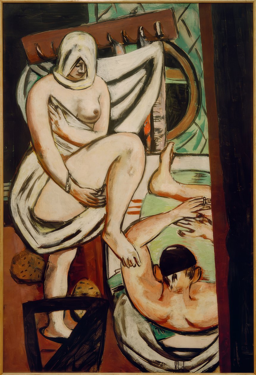 Het Bad door Max Beckmann