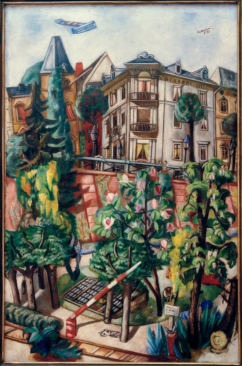 Het Nizza in Frankfurt door Max Beckmann