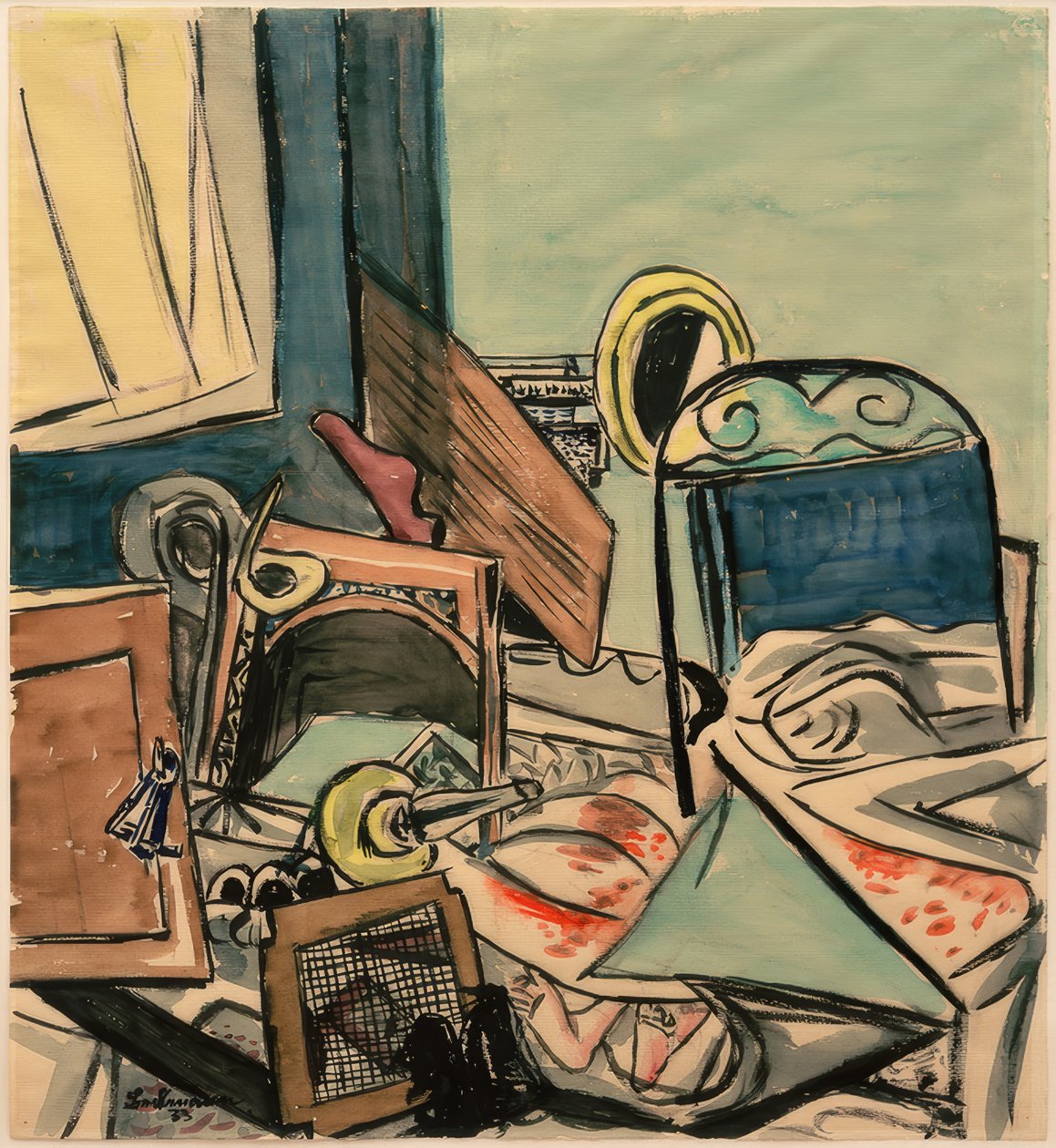 De Moord door Max Beckmann