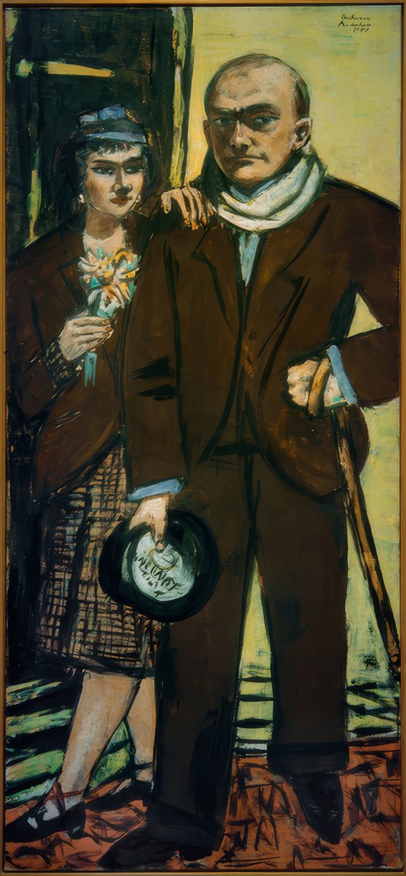 De zonzoekers door Max Beckmann