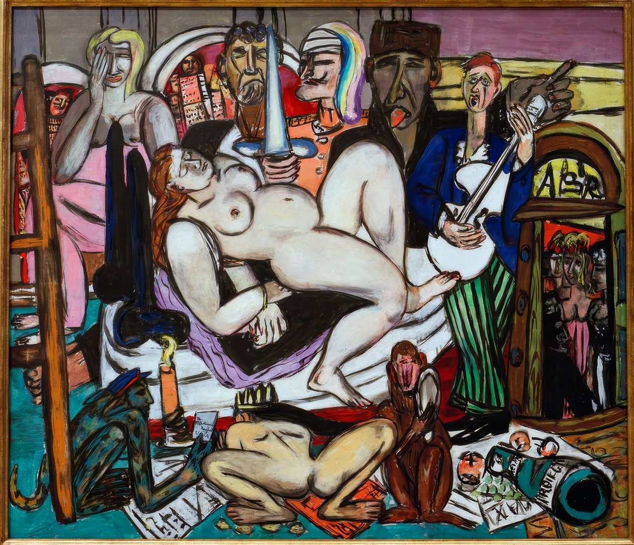 De Stad door Max Beckmann