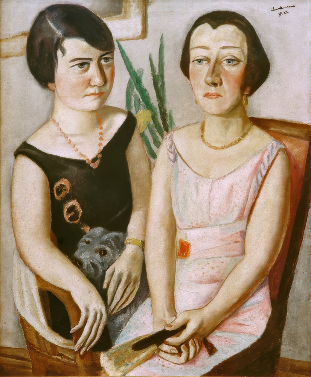 Dubbelportret door Max Beckmann
