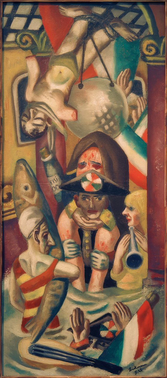 Galleria Umberto door Max Beckmann