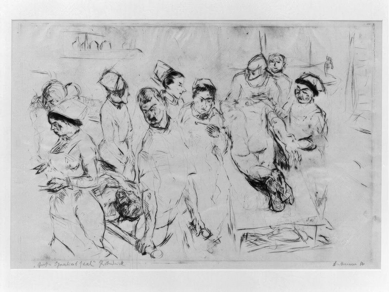 Grote Operatie door Max Beckmann