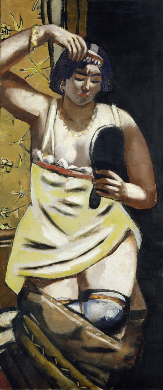 Zigeunervrouw door Max Beckmann