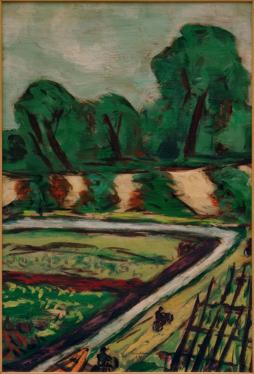 Nederlandse Fietspad door Max Beckmann