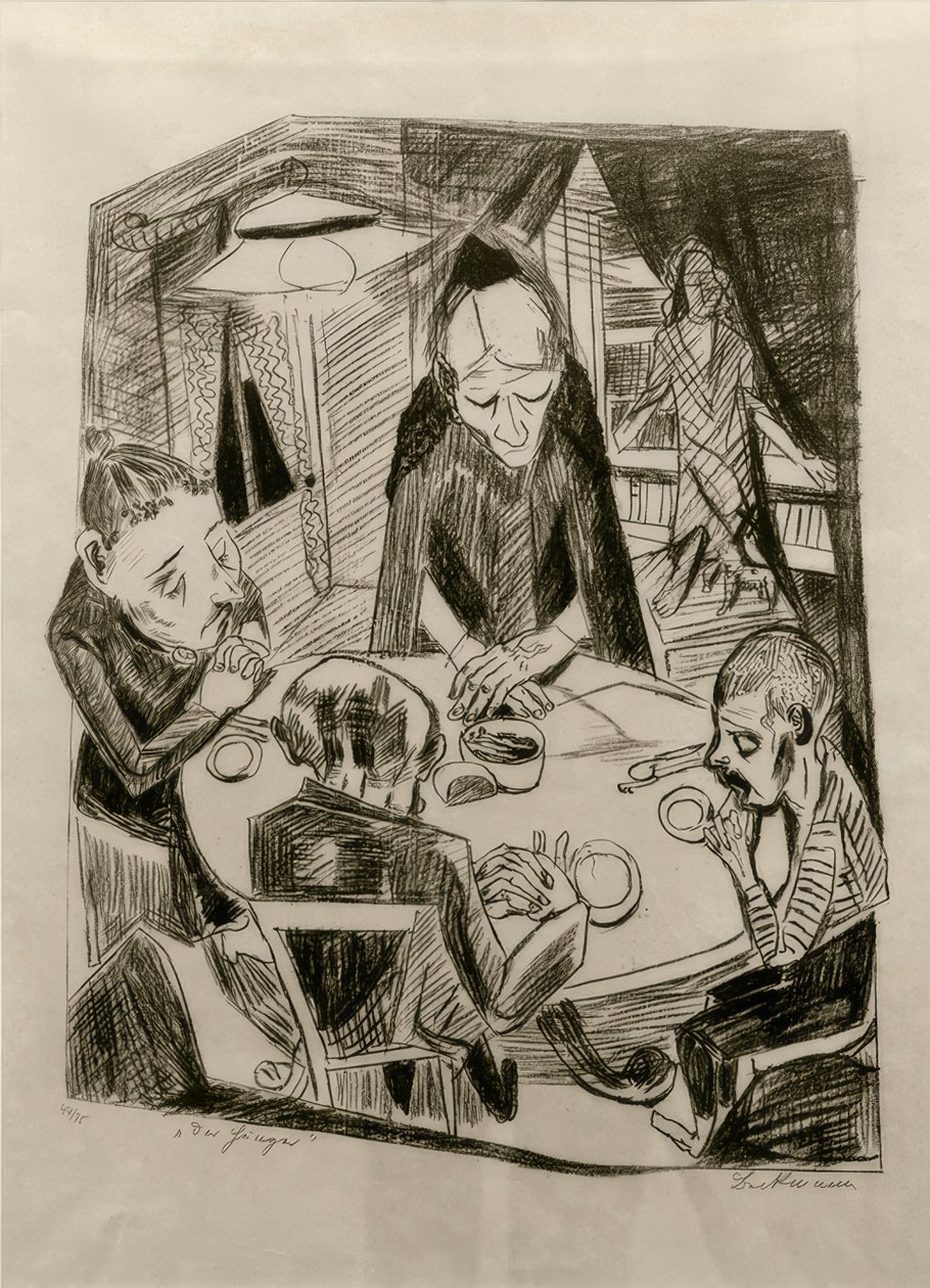Honger door Max Beckmann