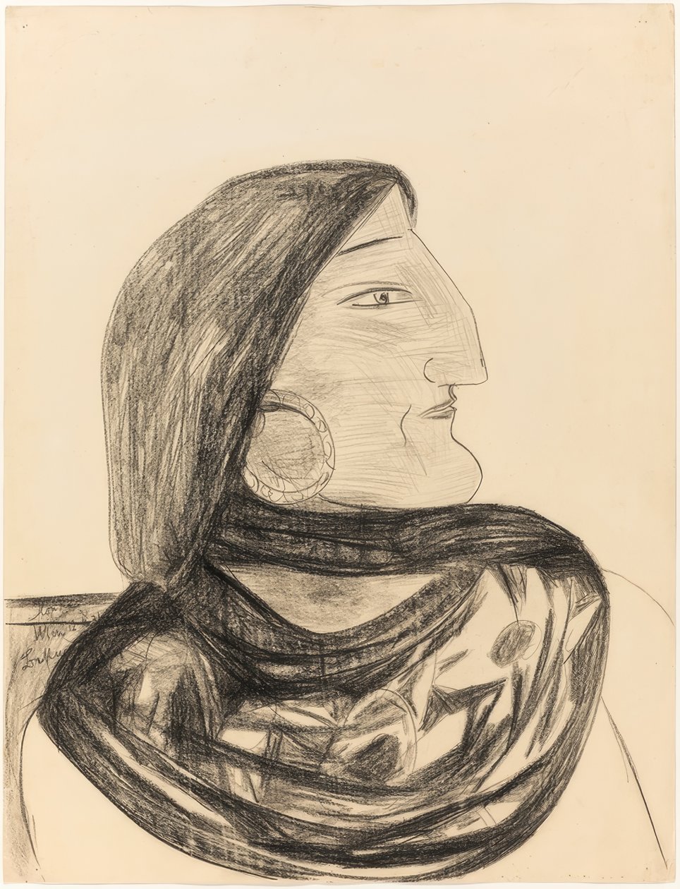Ilonka door Max Beckmann