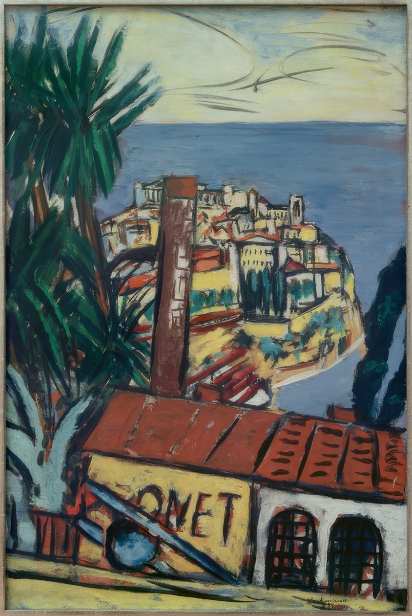 Monaco door Max Beckmann