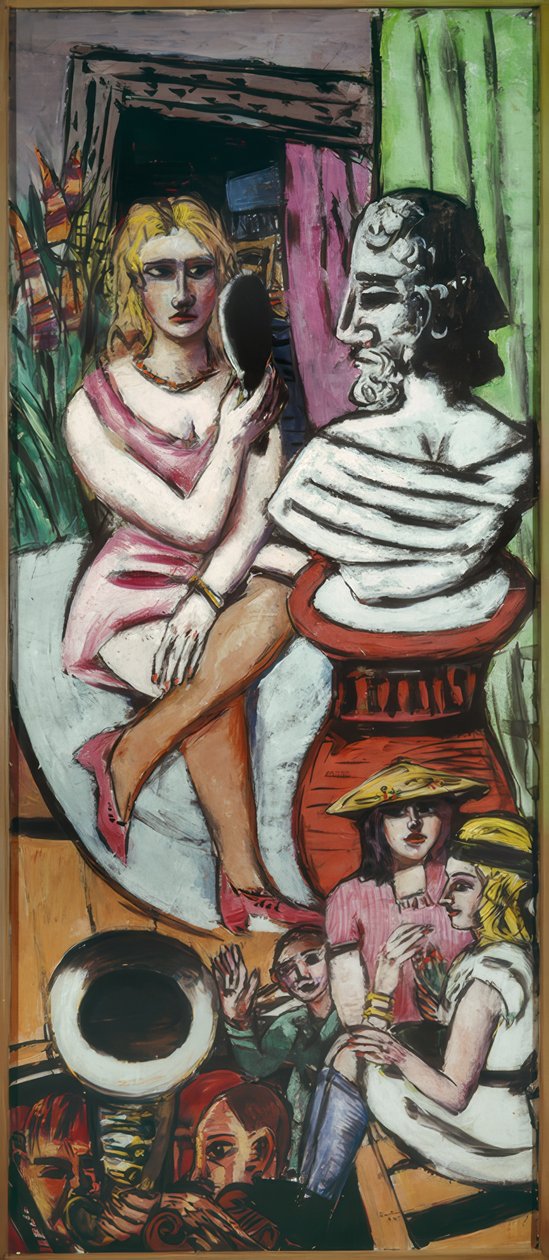 Acteur door Max Beckmann