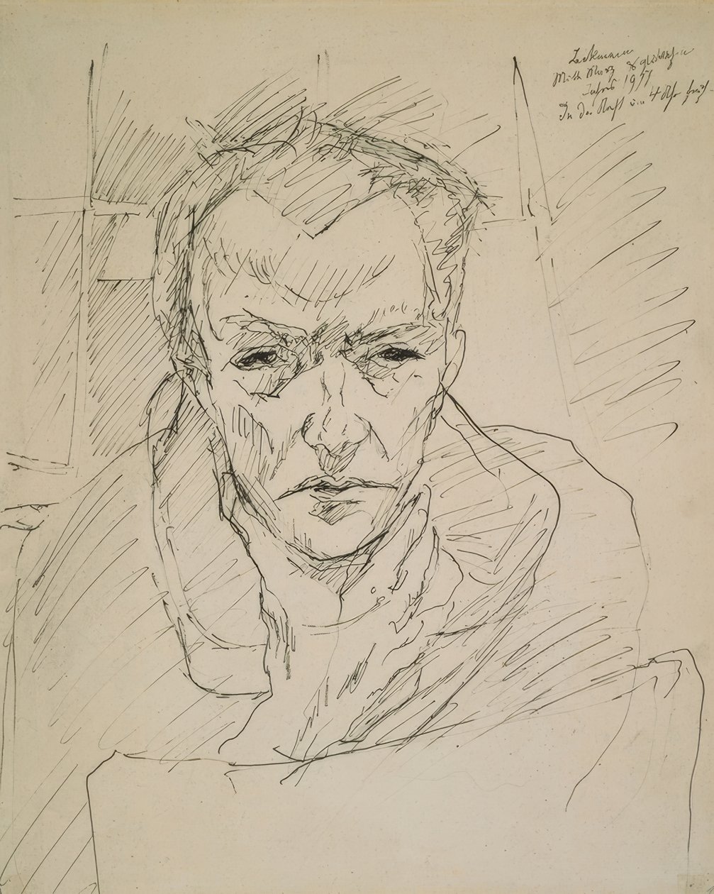 Zelfportret door Max Beckmann