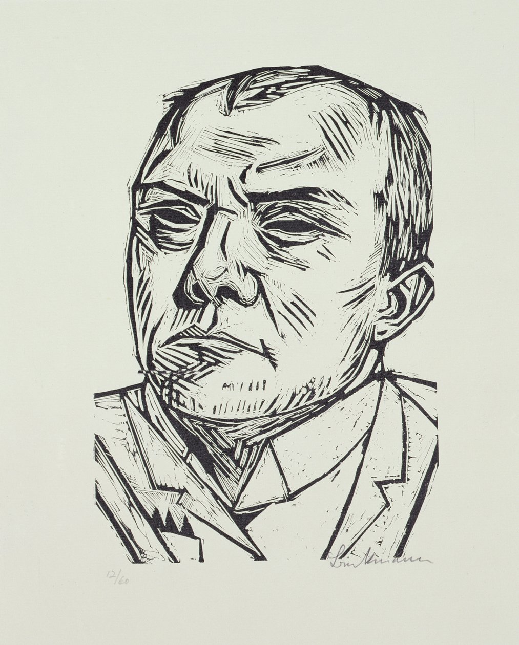 Zelfportret door Max Beckmann