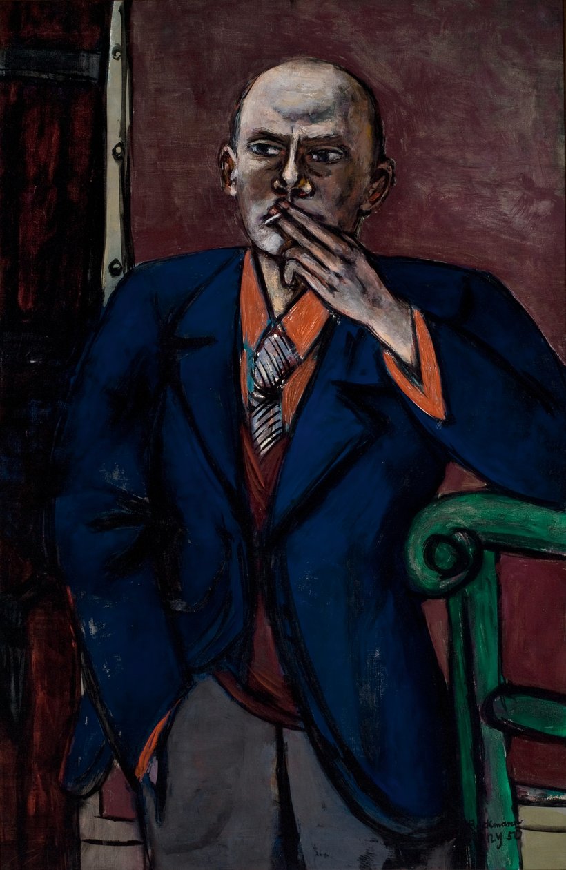 Zelfportret door Max Beckmann