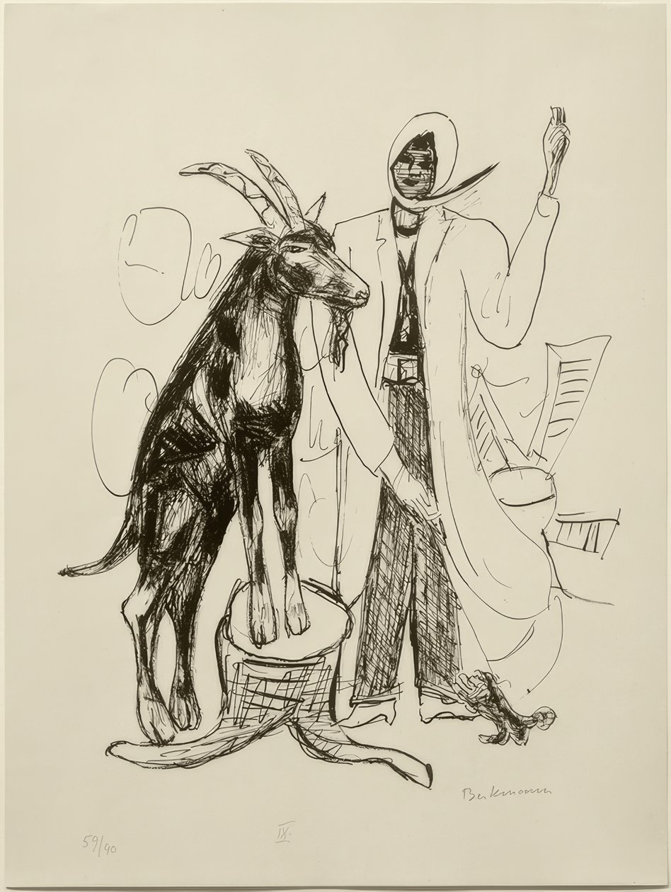 De Bok door Max Beckmann