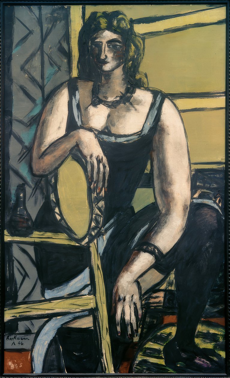 Danser met Tamboerijn door Max Beckmann