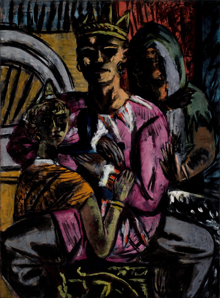 De Koning door Max Beckmann