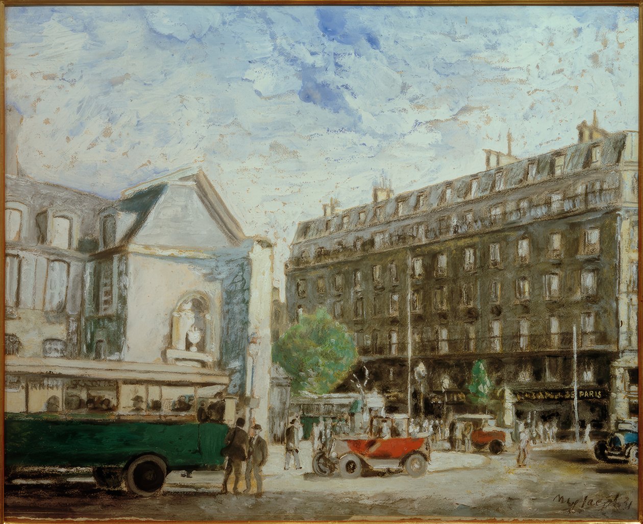 Saint Germain des Prés door Max Jacob