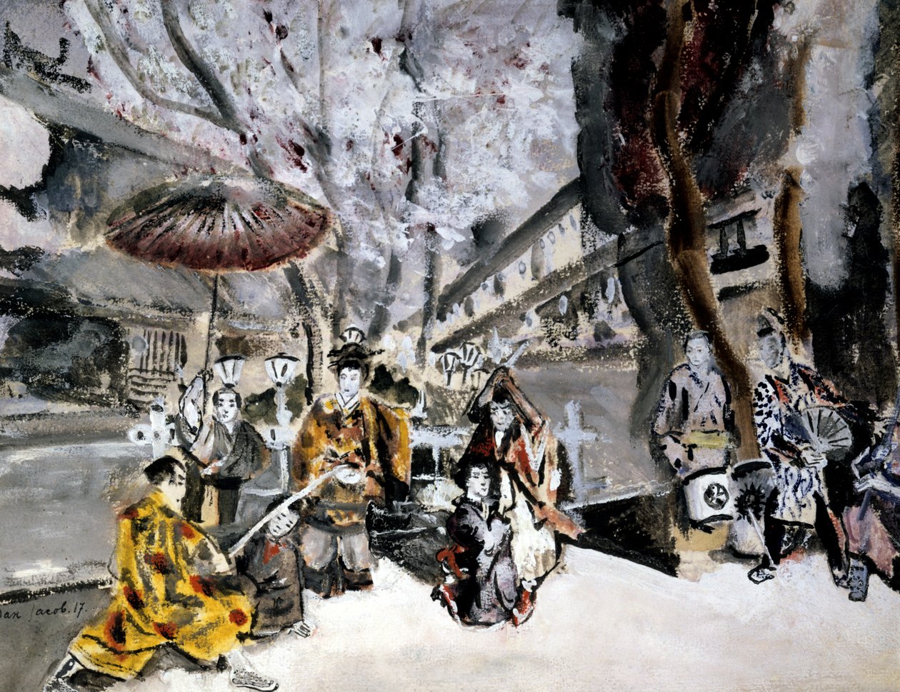 De Japanse Tuin, ca. 1900-1944 door Max Jacob