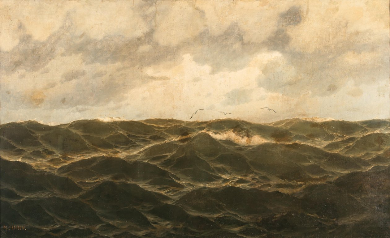 Duits: Groot marine stuk door Max Jensen