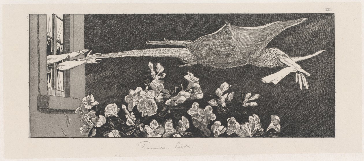 Ontvoering, 1878-1880 door Max Klinger
