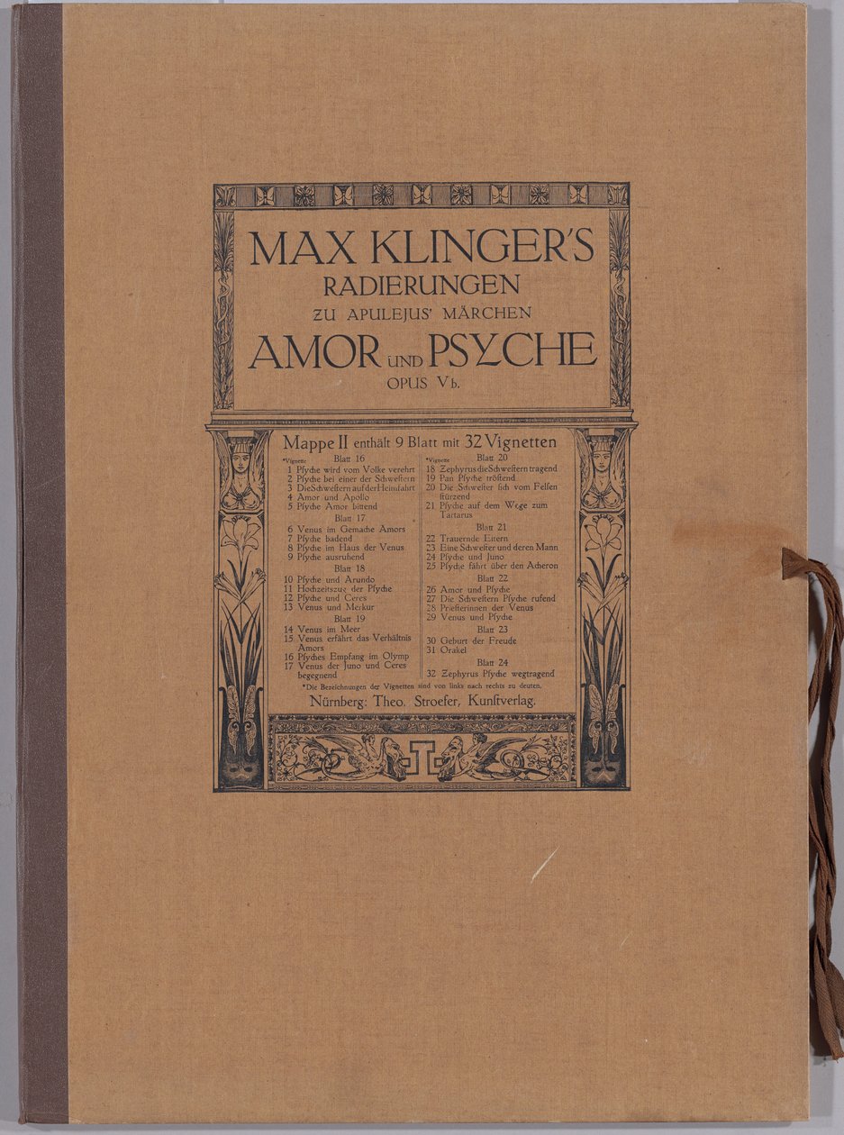 Amor en Psyche [Opus Vb] door Max Klinger