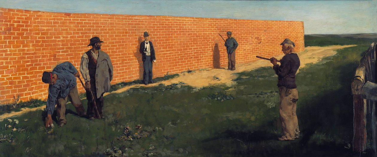 De wandelaar door Max Klinger