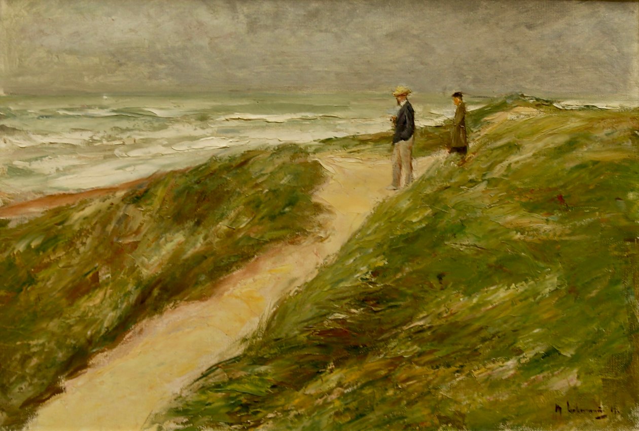 Op het duin bij Katwijk door Max Liebermann