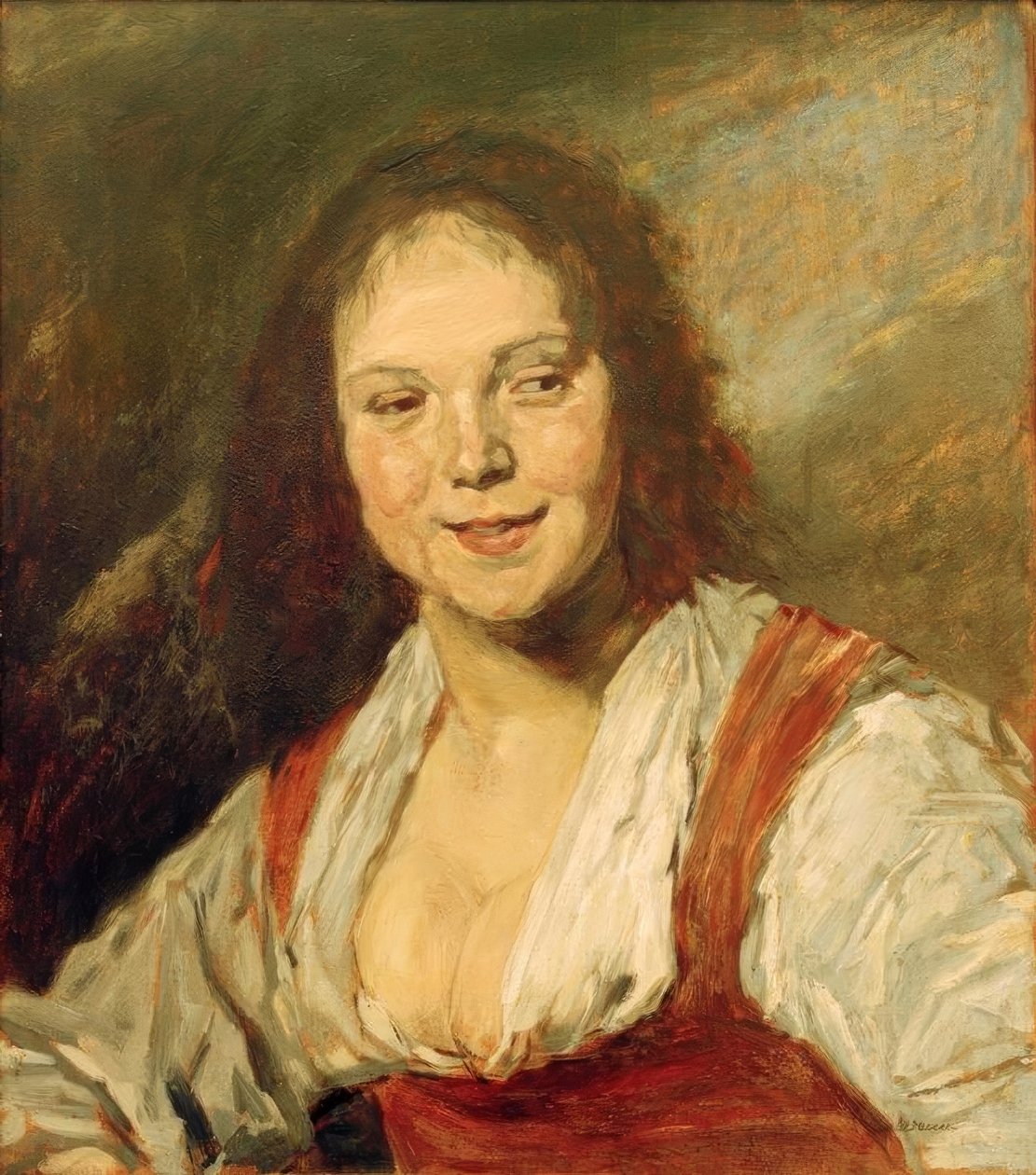 Bohemienne door Max Liebermann