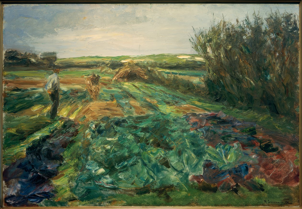 Het Koolveld (Koolveld in Noordwijk) door Max Liebermann