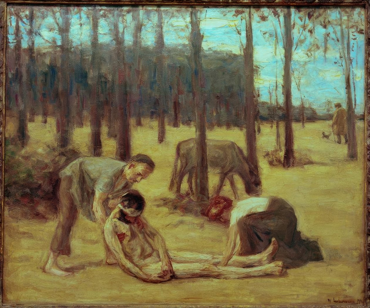 De barmhartige Samaritaan door Max Liebermann