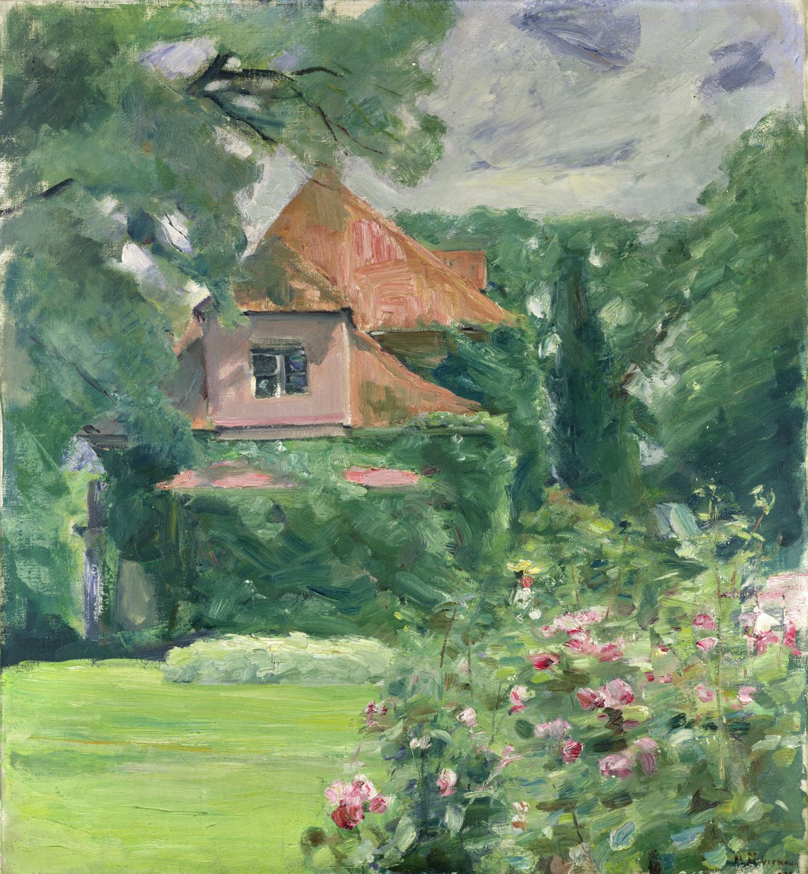 Oud Landhuis, 1902 door Max Liebermann