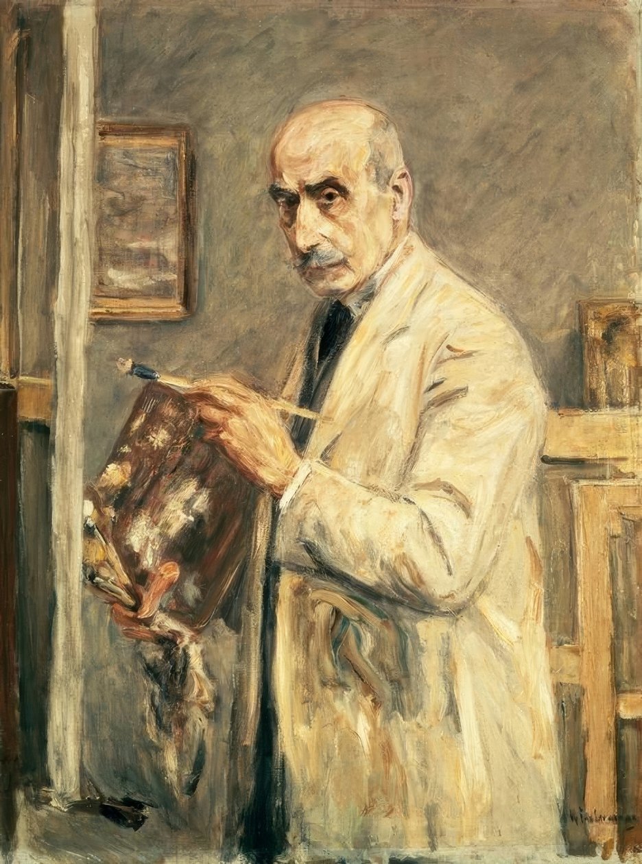 Zelfportret door Max Liebermann