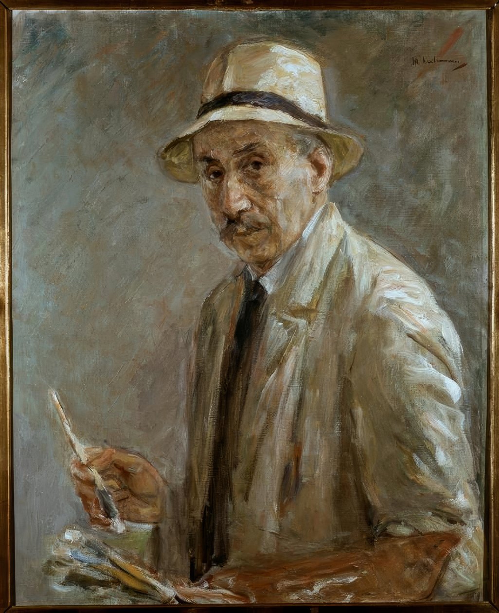 Zelfportret door Max Liebermann