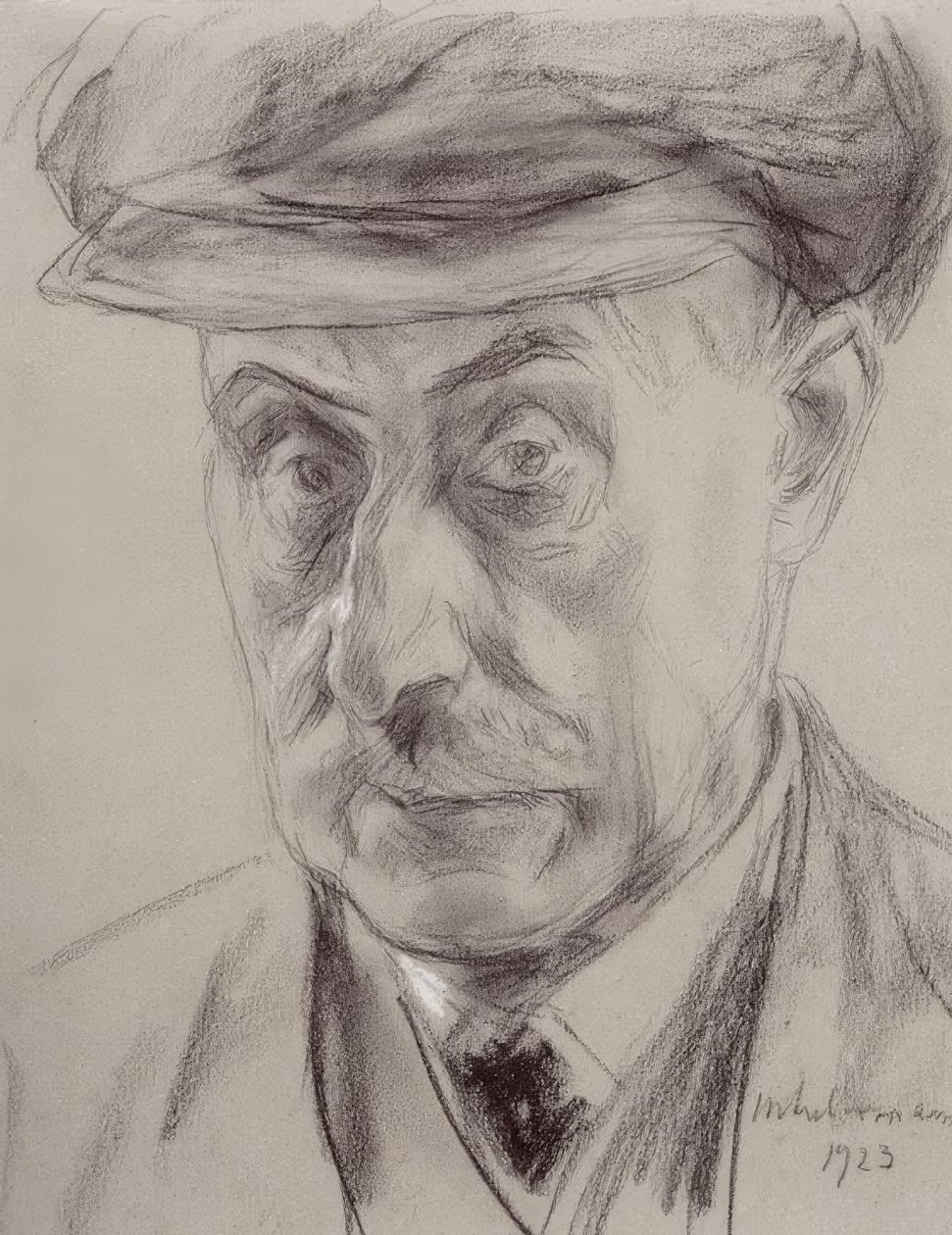Zelfportret door Max Liebermann