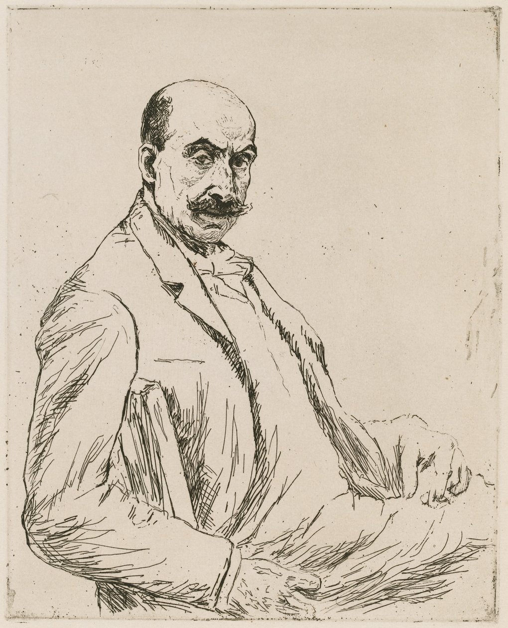 Zelfportret door Max Liebermann