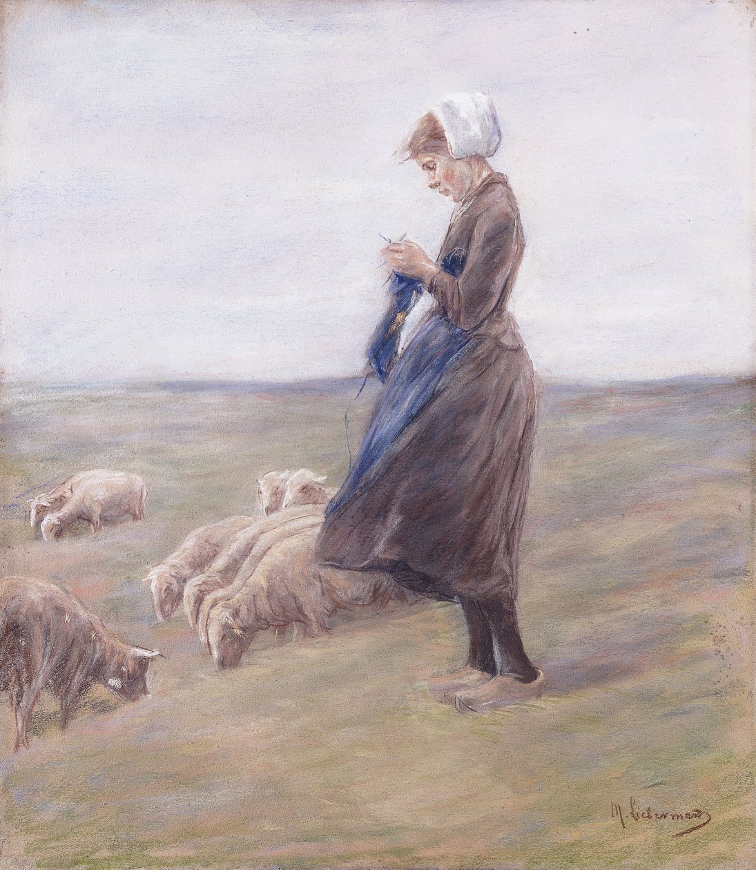 Herderin door Max Liebermann
