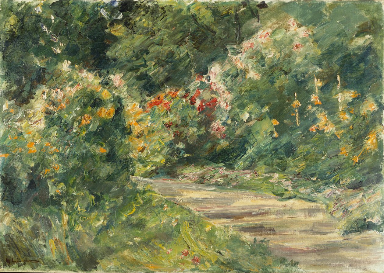 Wannseegarten, ca. 1920-29 door Max Liebermann