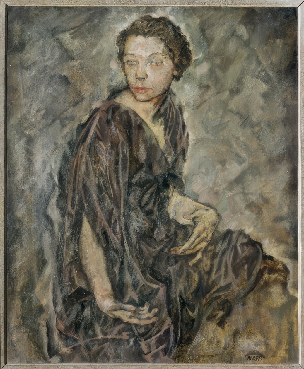 Portret van Tilla Durieux door Max Oppenheimer