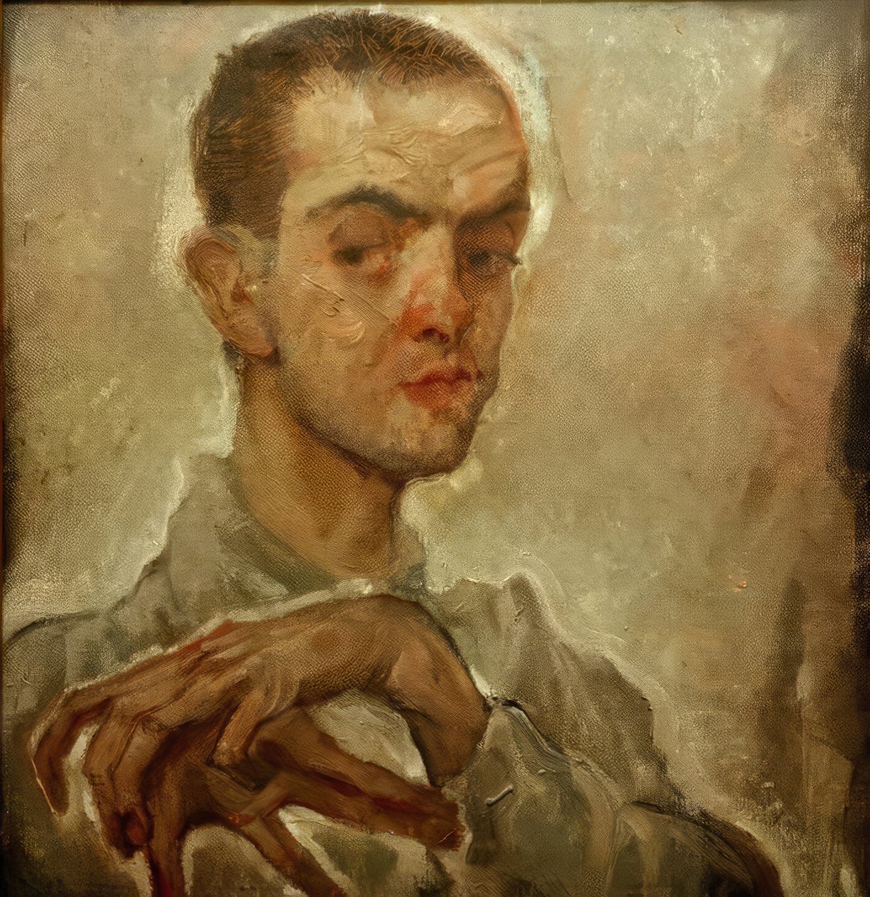 Egon Schiele door Max Oppenheimer