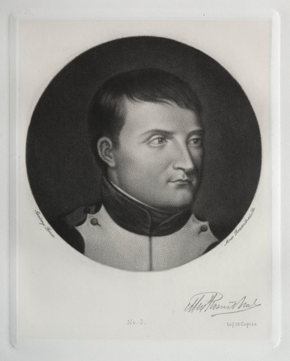 Napoleon Bonaparte door Max Rosenthal