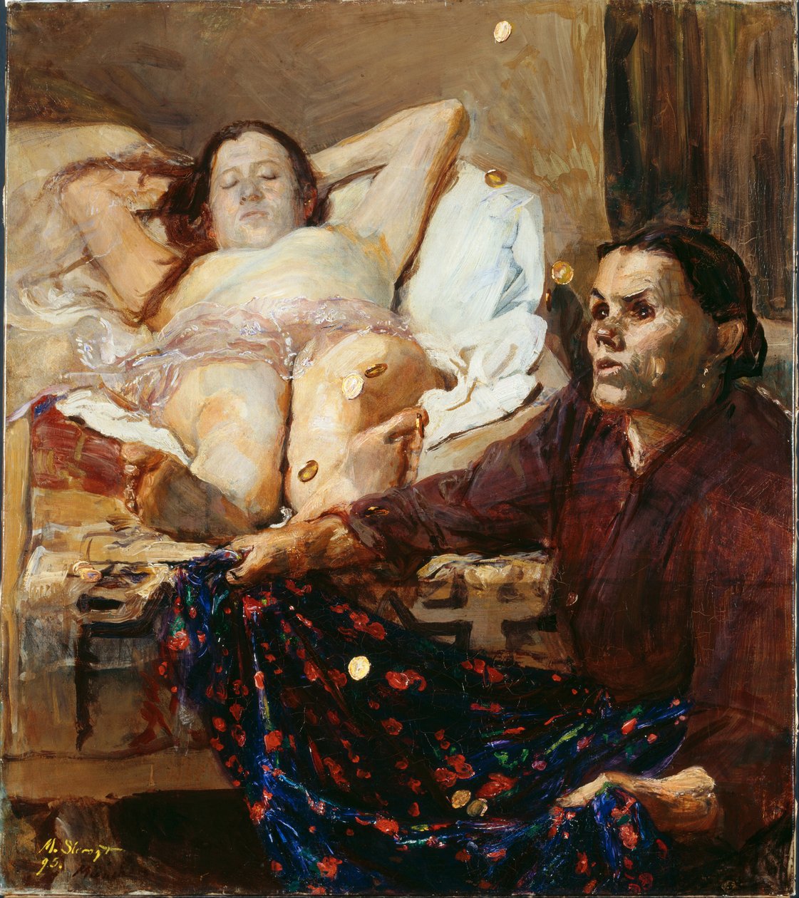Danaë door Max Slevogt