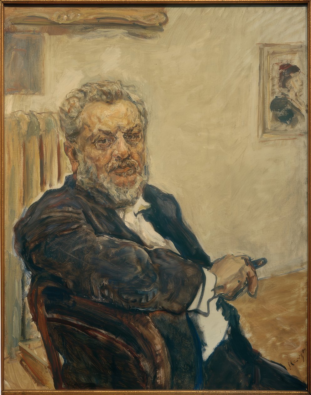 Zelfportret door Max Slevogt