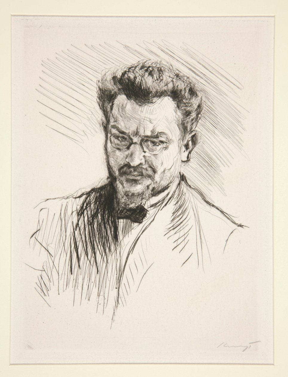 Zelfportret door Max Slevogt
