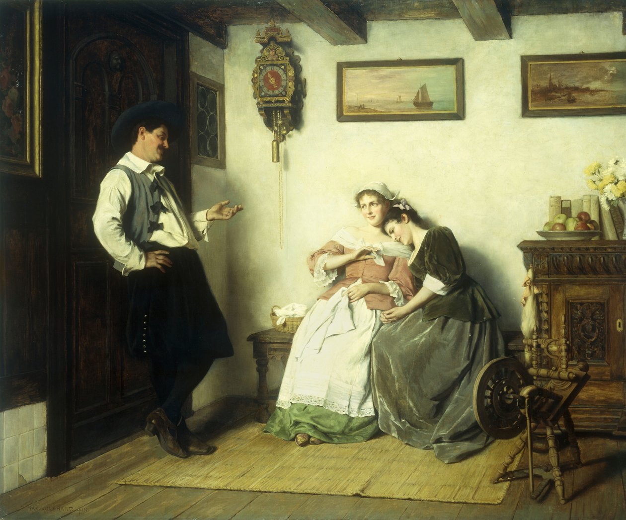 Flirtatie door Max Volkhart