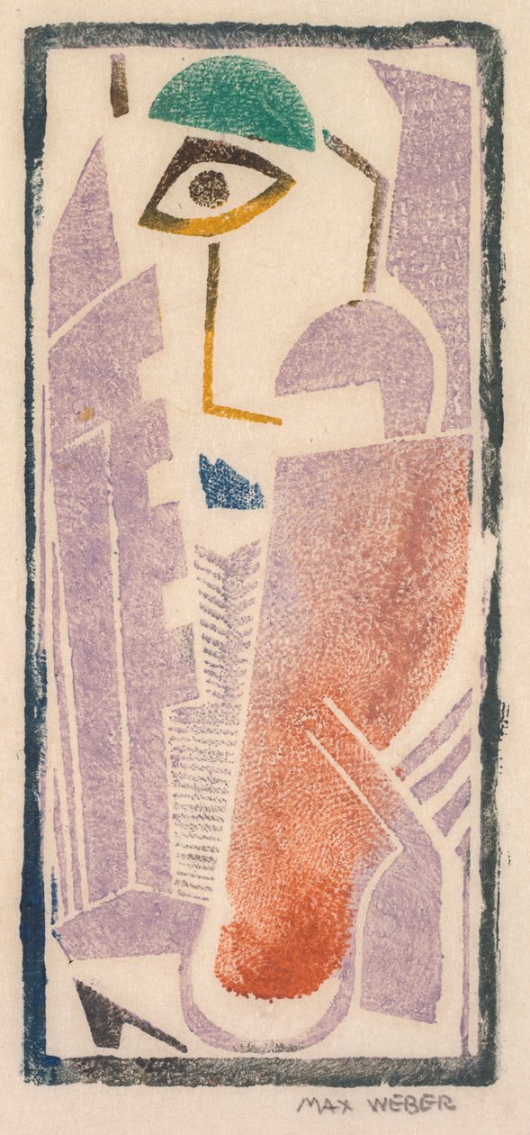 Portret door Max Weber