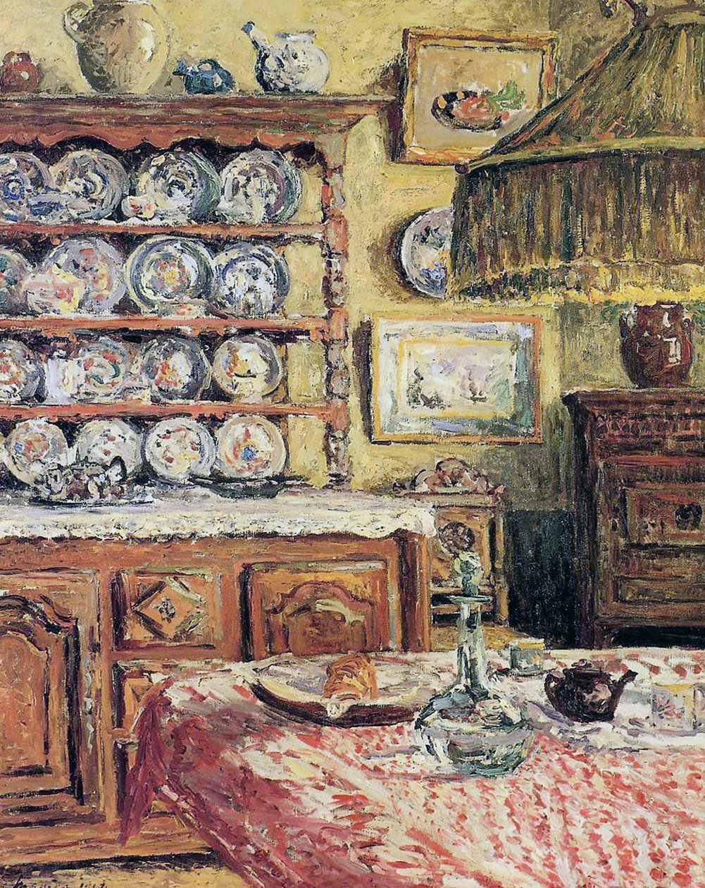 De eetkamer, 1914 door Maxime Emile Louis Maufra