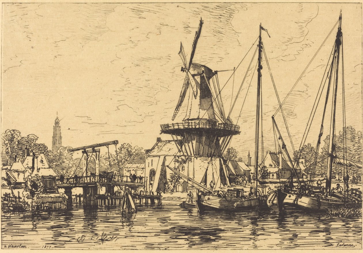 Een Haarlem door Maxime Lalanne