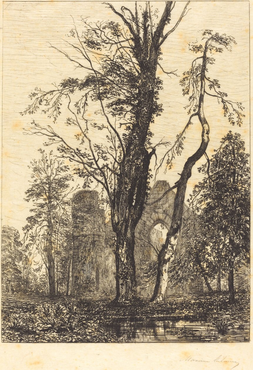 In een park door Maxime Lalanne