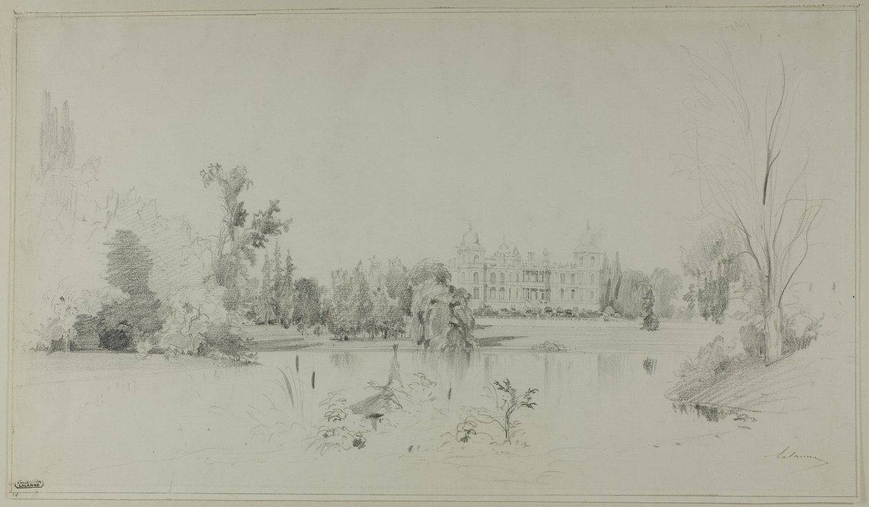 Park van M. de Rothschild in Ferrières door Maxime Lalanne